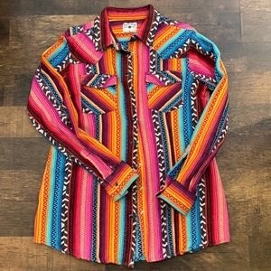 Crazy Train Button Up size L